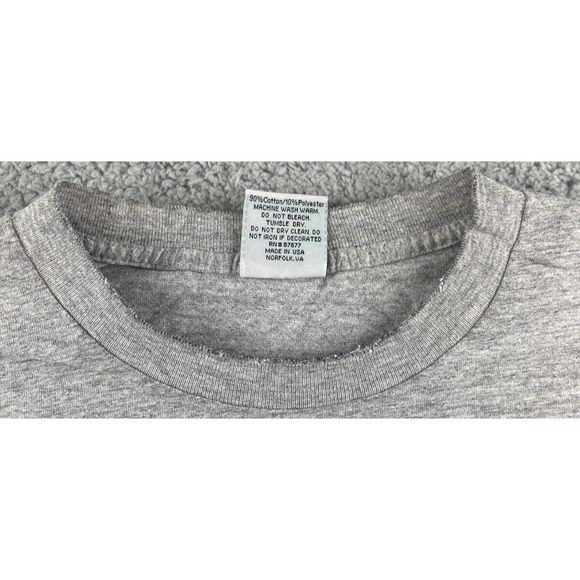 Vtg Iron Horse Saloon Shirt Adult 2XL Gray Ormond Beach,Florida Distressed - Picture 6 of 12